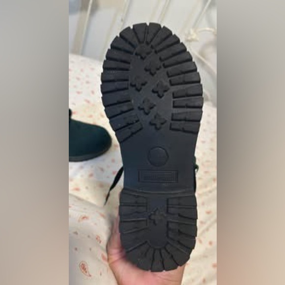 Green suede timberland boots - Picture 4 of 4